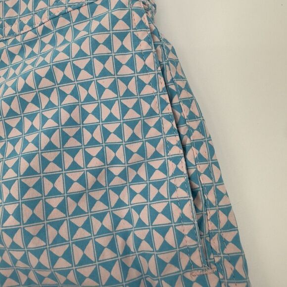 J. Crew Men's Eco Pool Short Swimwear  Waist Performance Size 29‎ Triangle Print - Picture 4 of 8